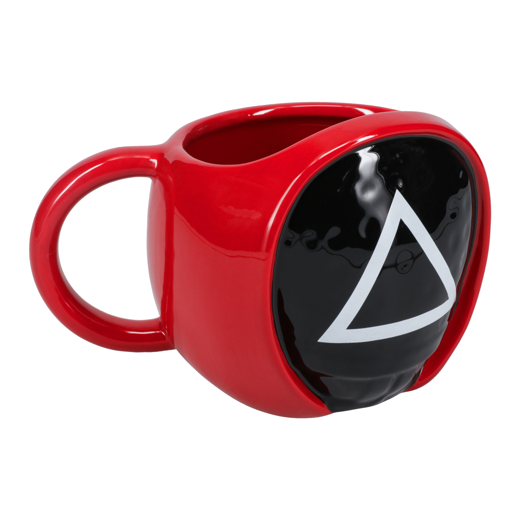 Squid Game Triangle Guard Sculpted Ceramic Mug