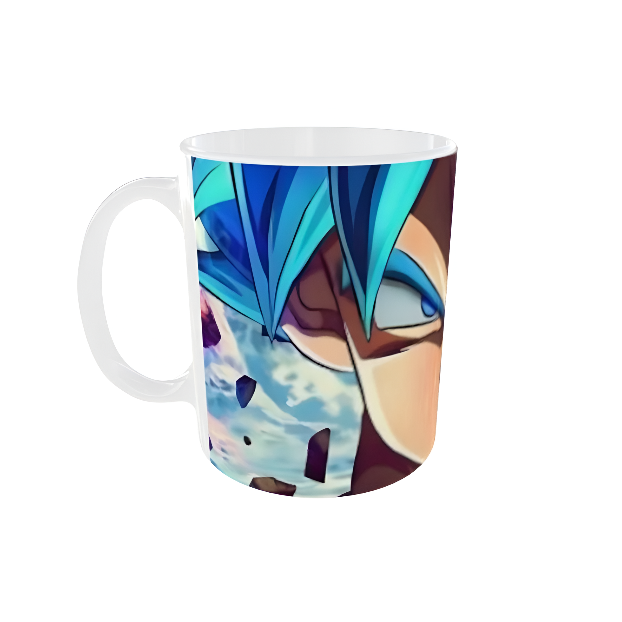 Dragon Ball Z Goku Super Saiyajine Blue Mug 325 ml 11 oz Coffee Drink