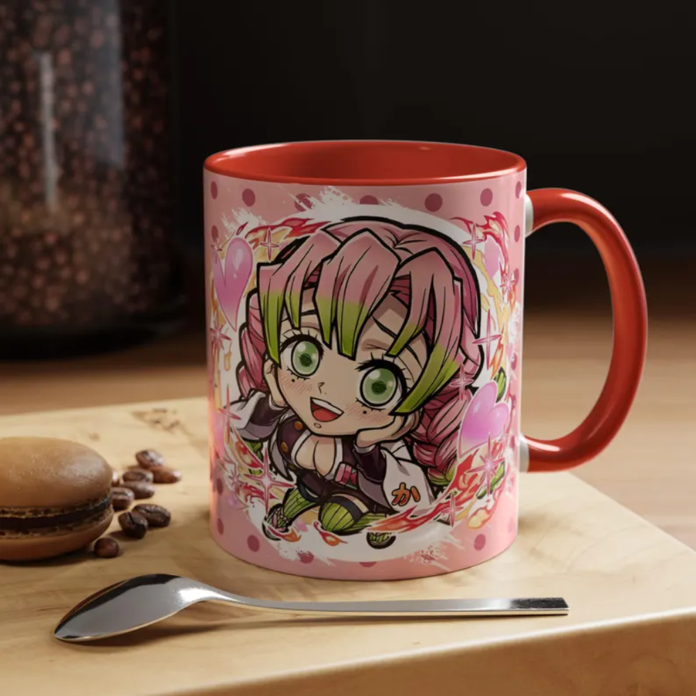 Demon Slayer, Mitsuri Kanroji Coffee Mug (11, 15oz)