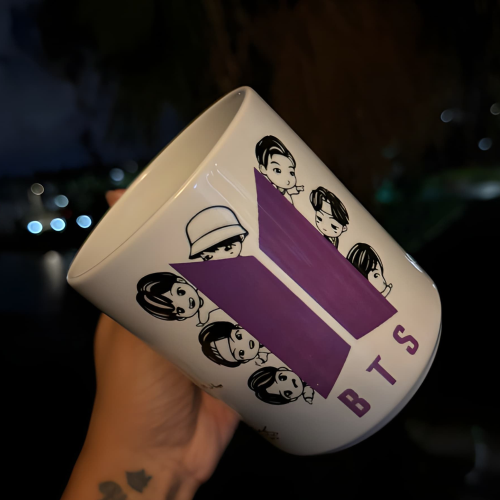 Autographs mug - Kpop Gift - Army Gift - Army mug