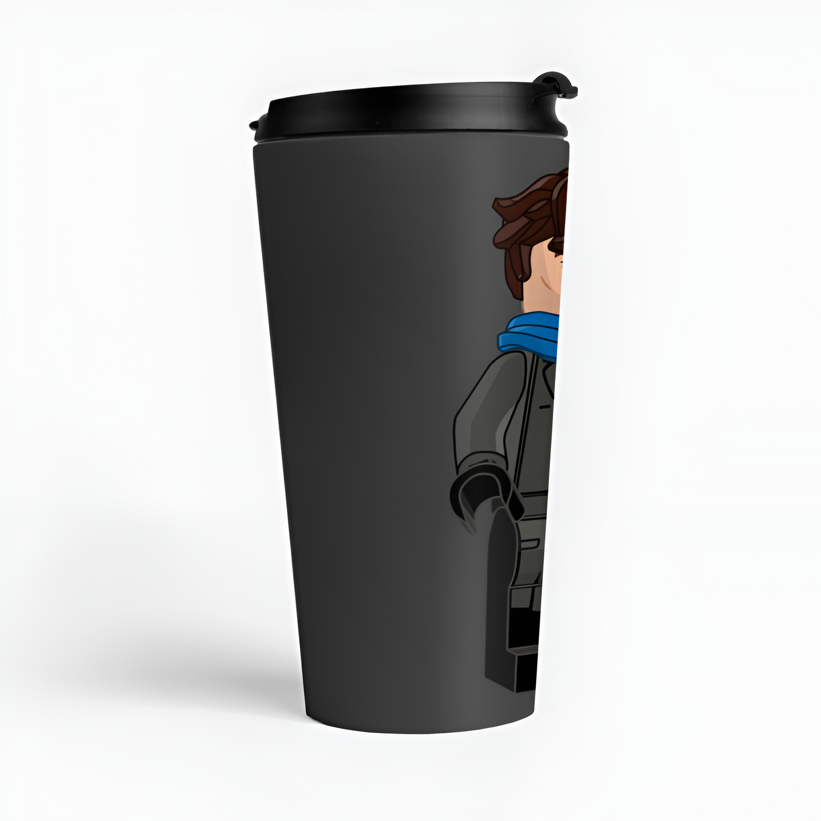 Sherlock Character Brick Style Ceramic Coffee Mug