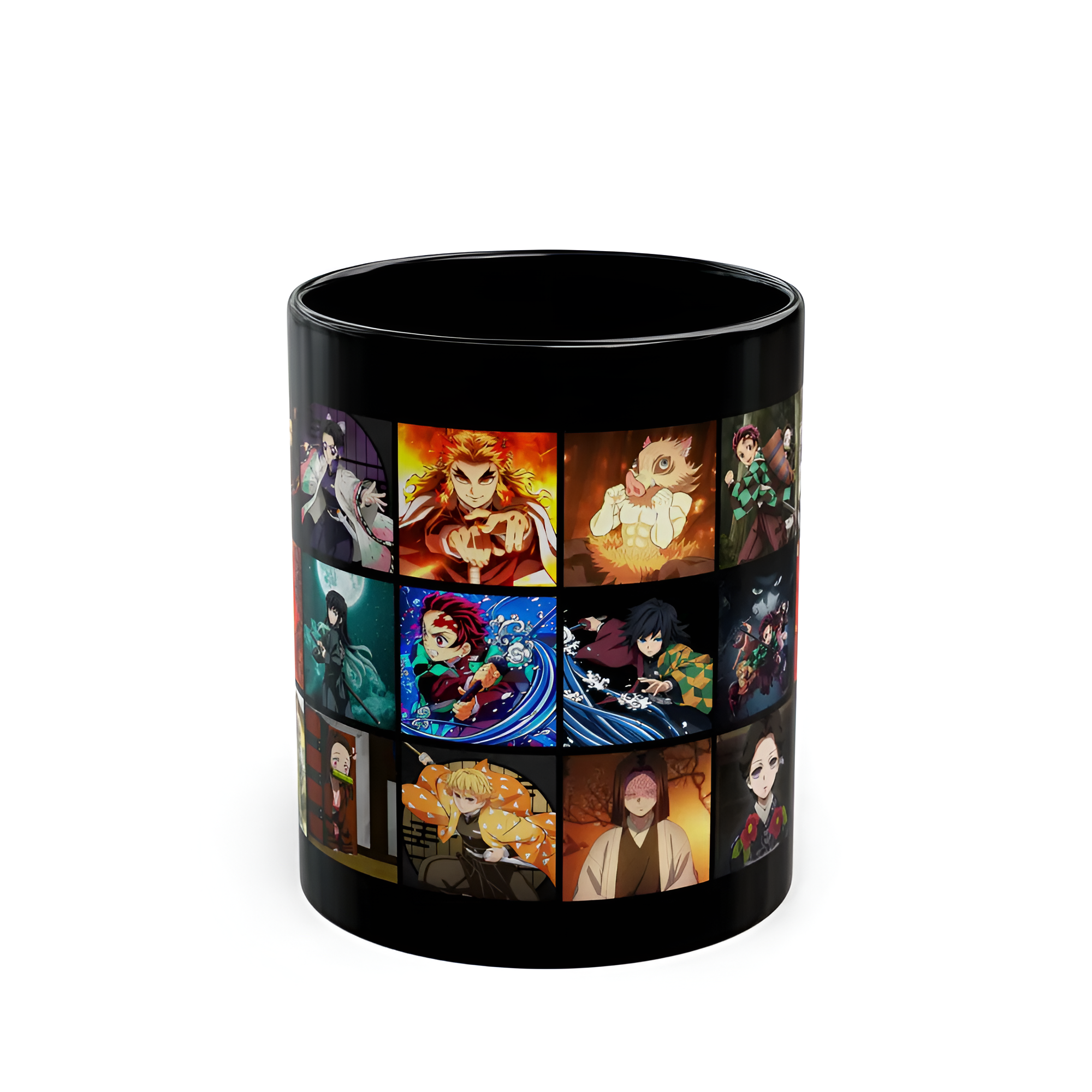 Demon Slayer Character Grid Ceramic Vessel