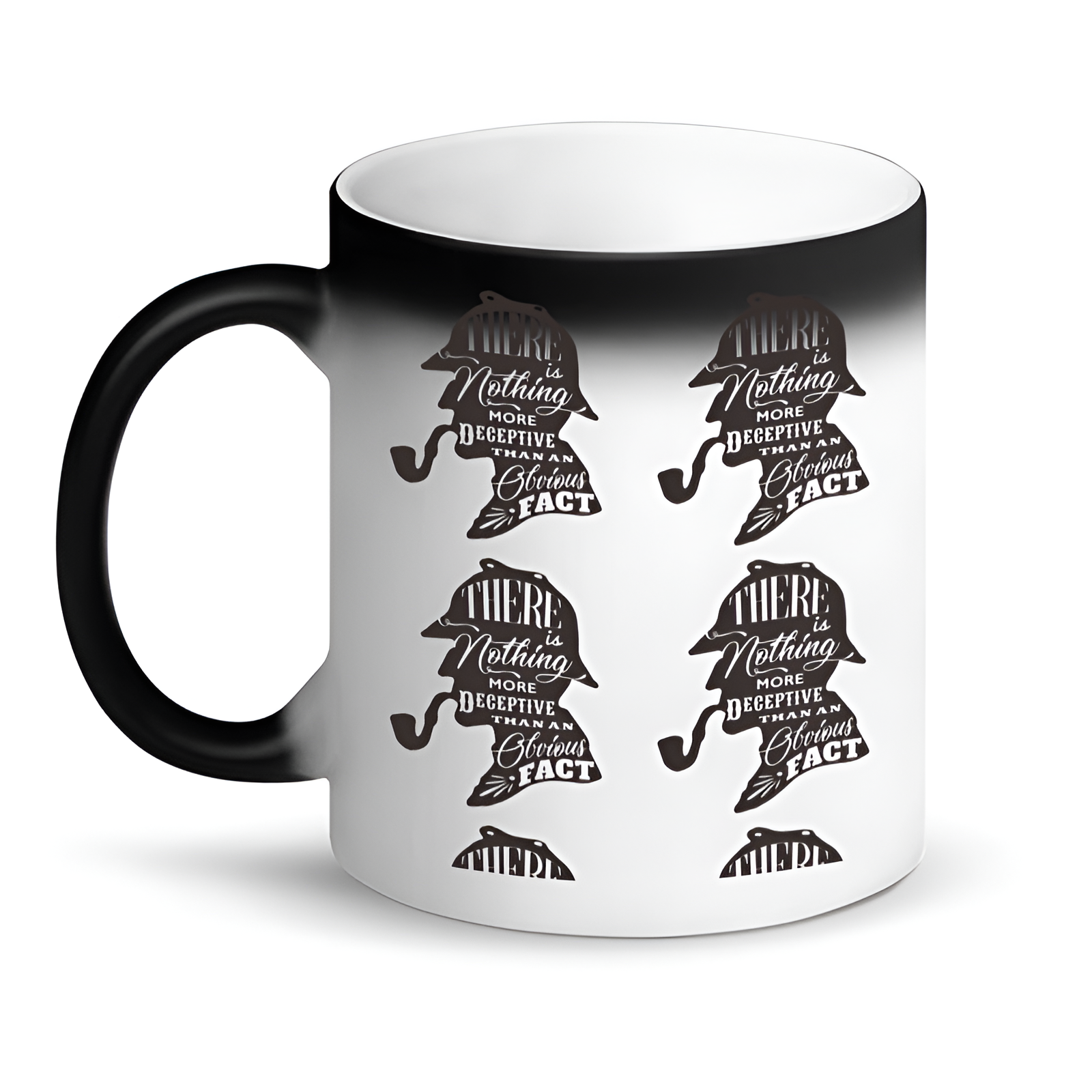 Sherlock Holmes Heat Reacting Ceramic Magic Mug