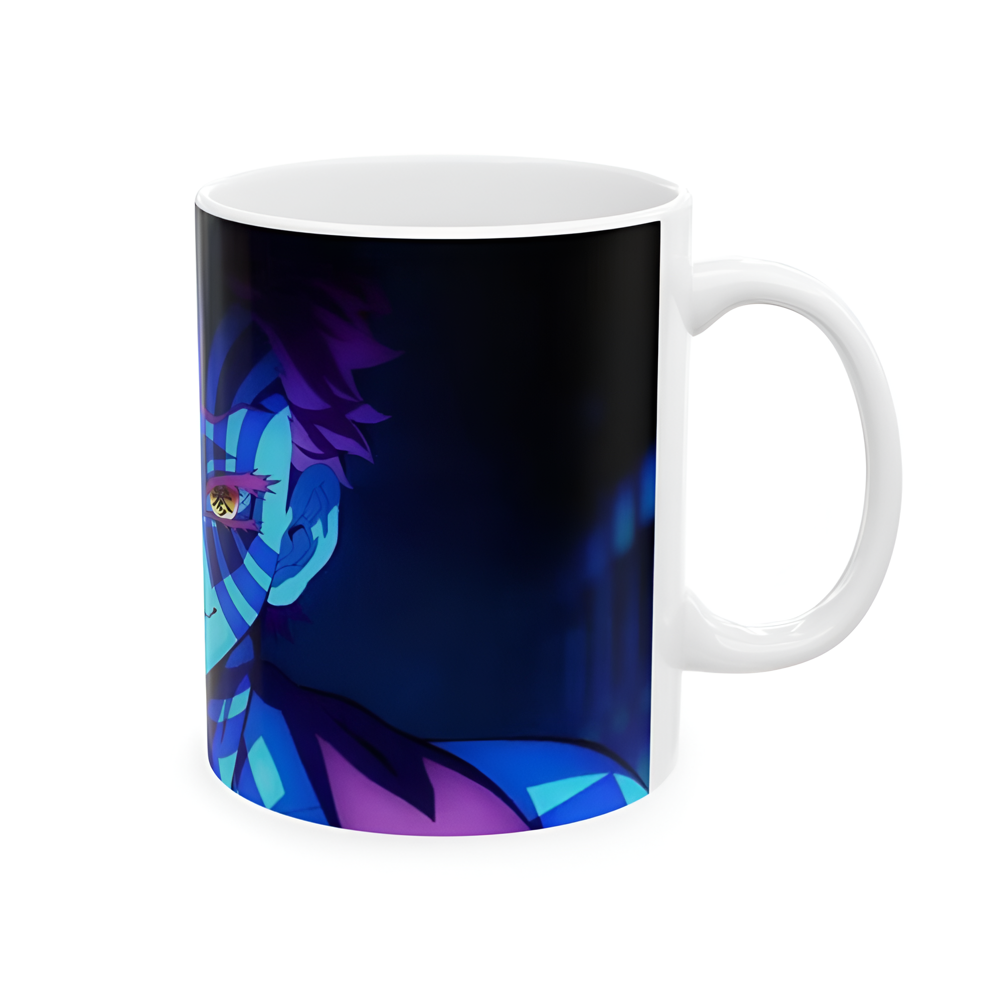 Akaza Upper Moon Anime Ceramic Vessel