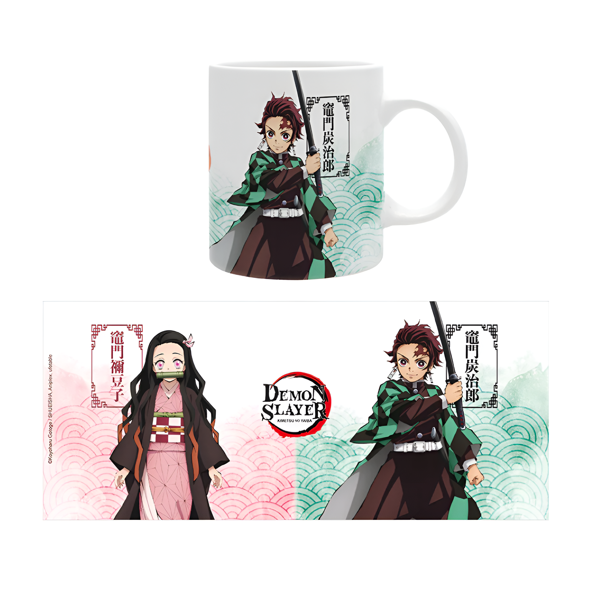 Tanjiro And Nezuko Ceramic Drinking Cup