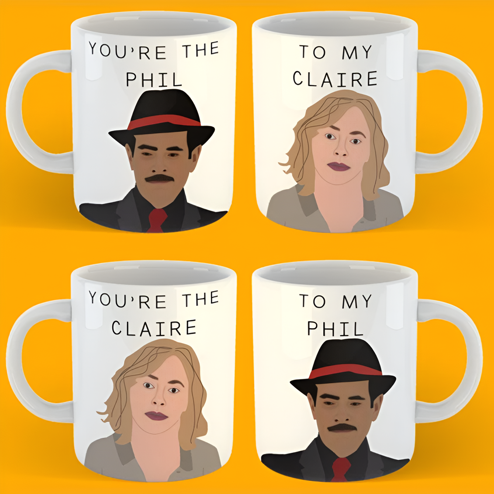 Phil And Claire Dunphy Modern Family Mug