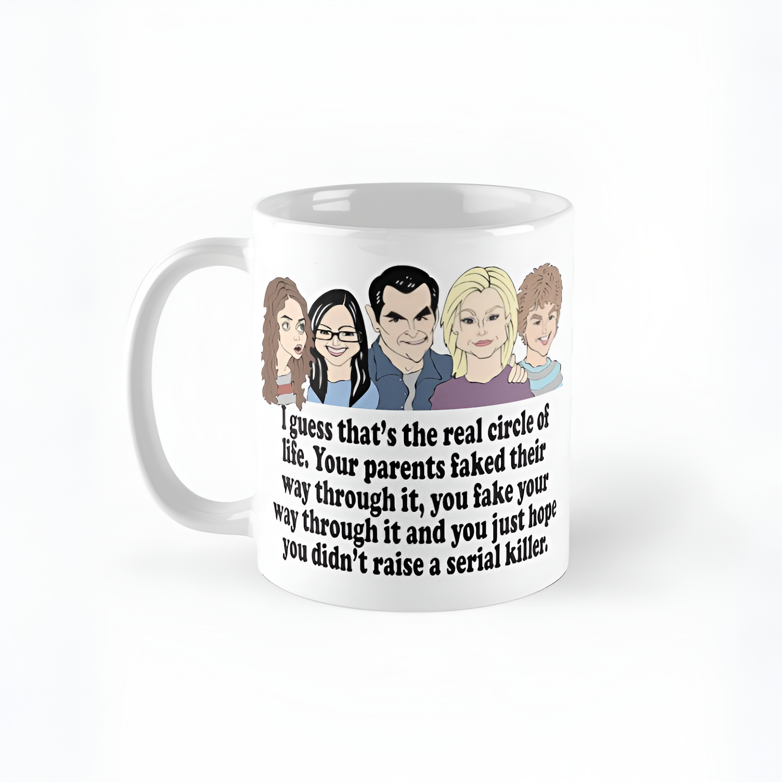 Modern Family Tv Show Character Ceramic Mug