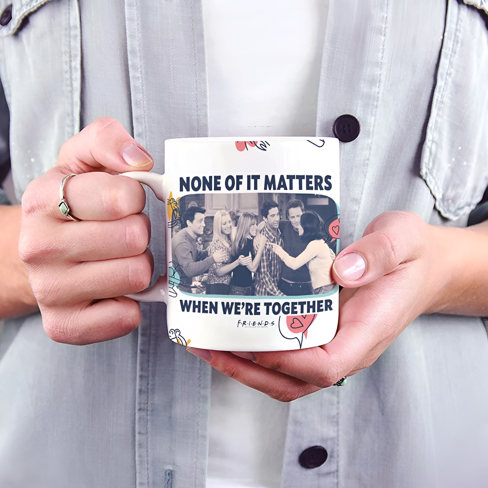 Friends TV Together Ceramic Coffee Mug