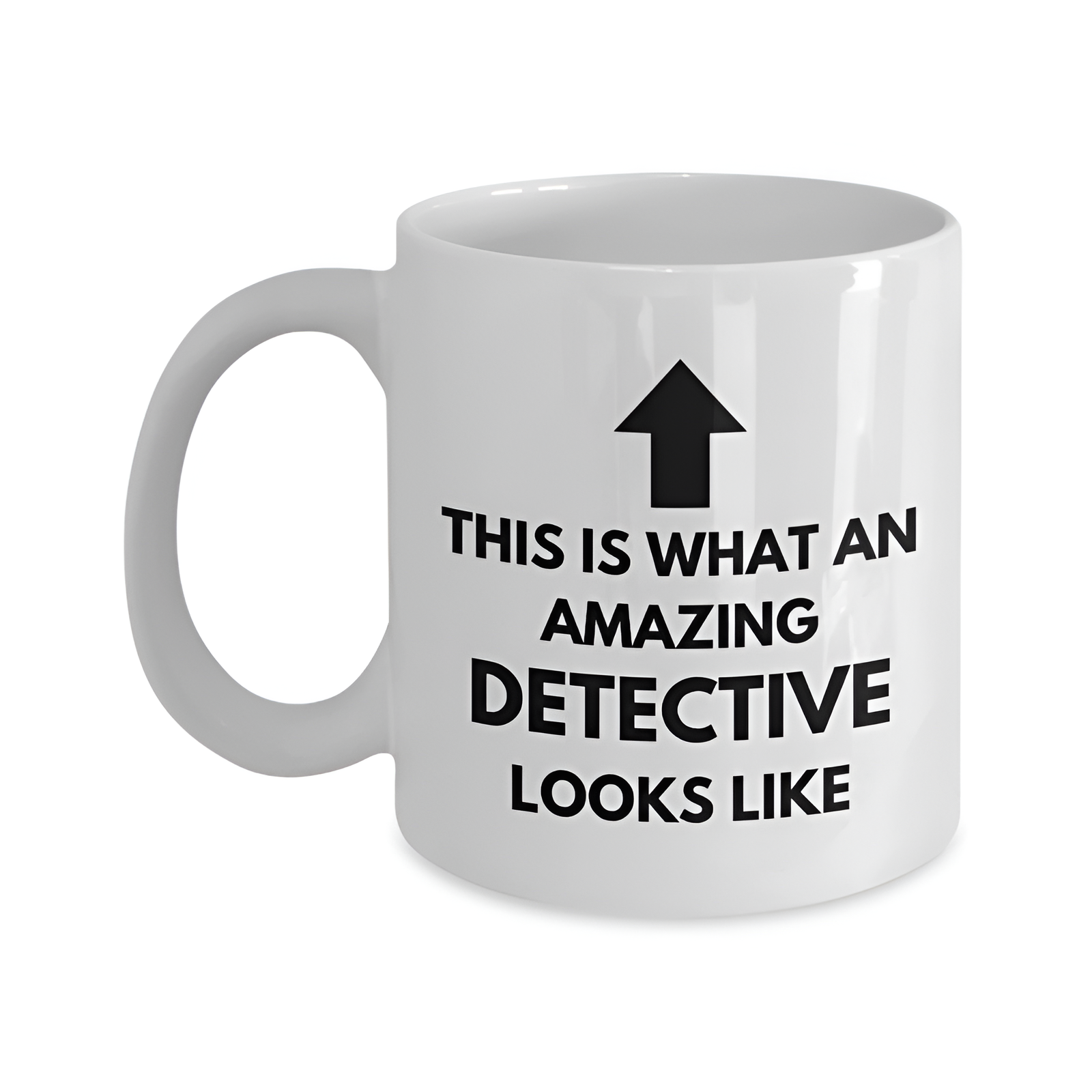 Sherlock How Detective Looks Ceramic Coffee Mug 