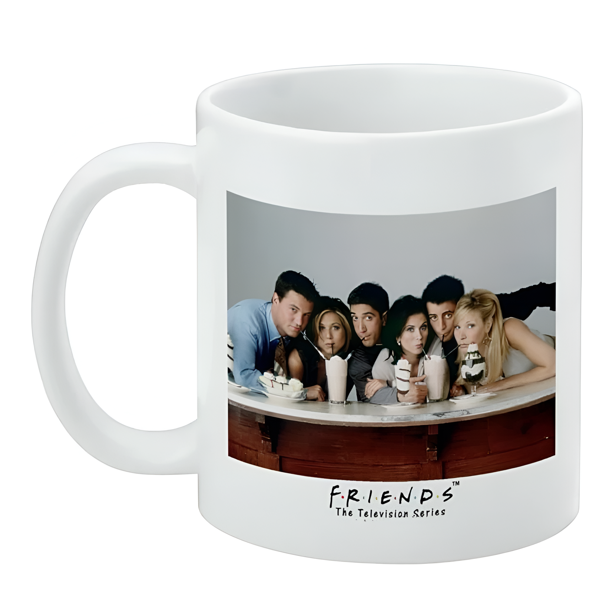 Friends Milkshake Photo Ceramic Coffee Mug 11 Oz