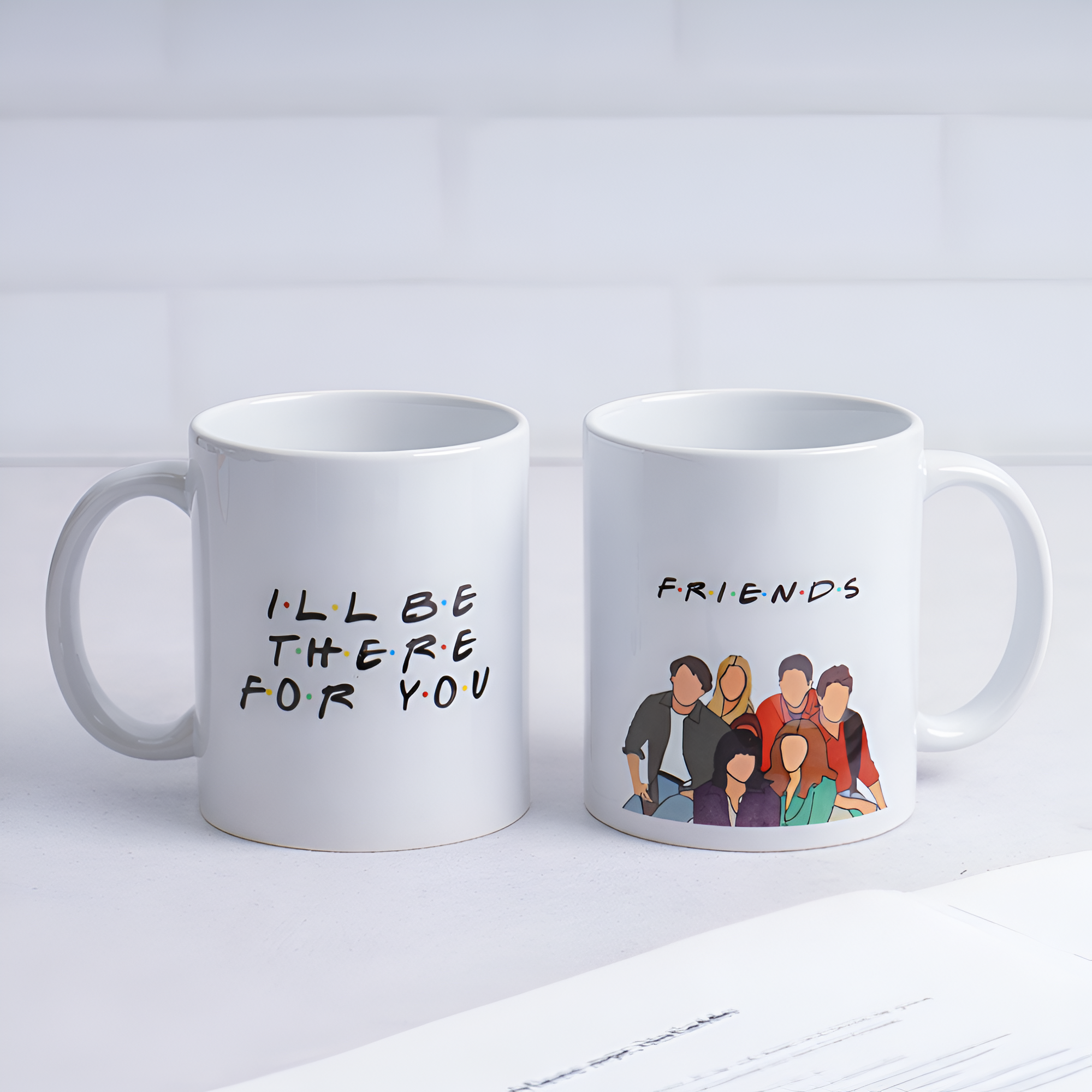 Friends Television Series Heat Change Ceramic Mug