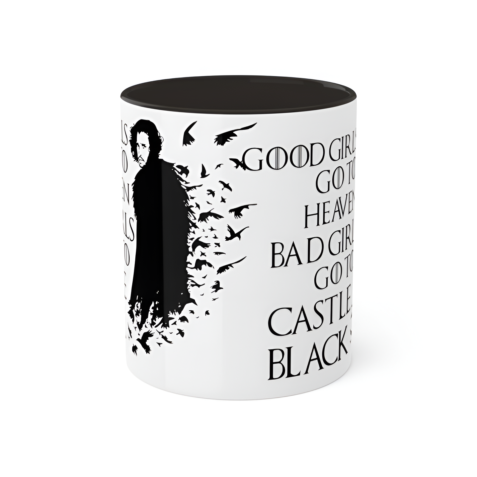 Game Of Thrones Themed Jon Snow Graphic Design Mug