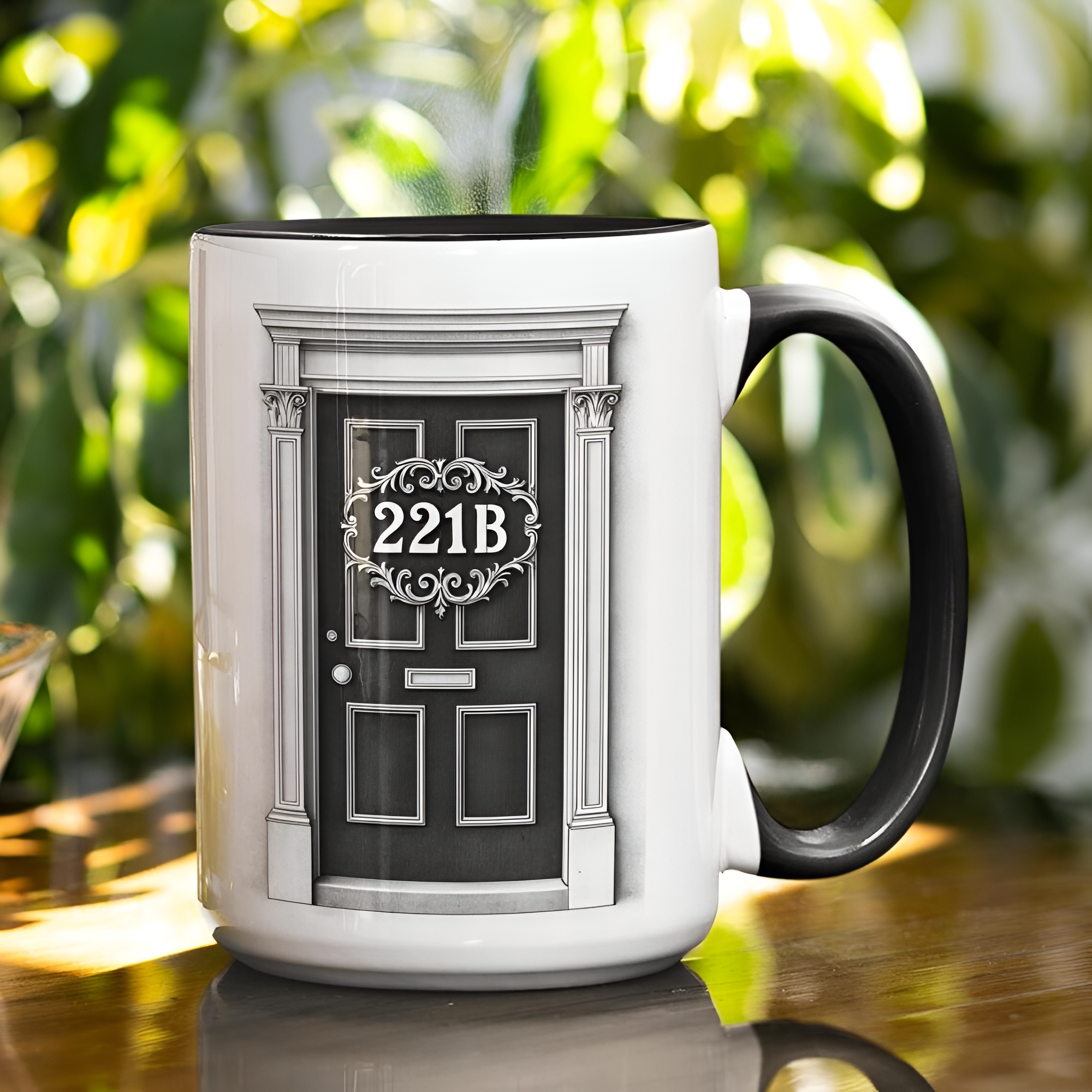 Sherlock Holmes Baker Street Ceramic Coffee Mug
