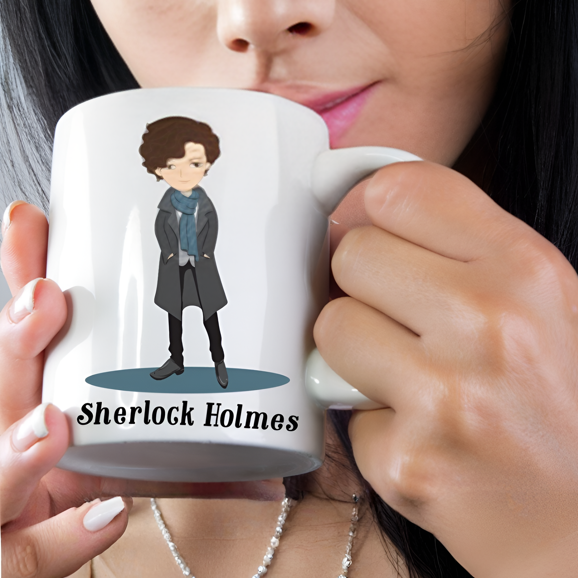 Sherlock Holmes Quote Ceramic Coffee Mug 