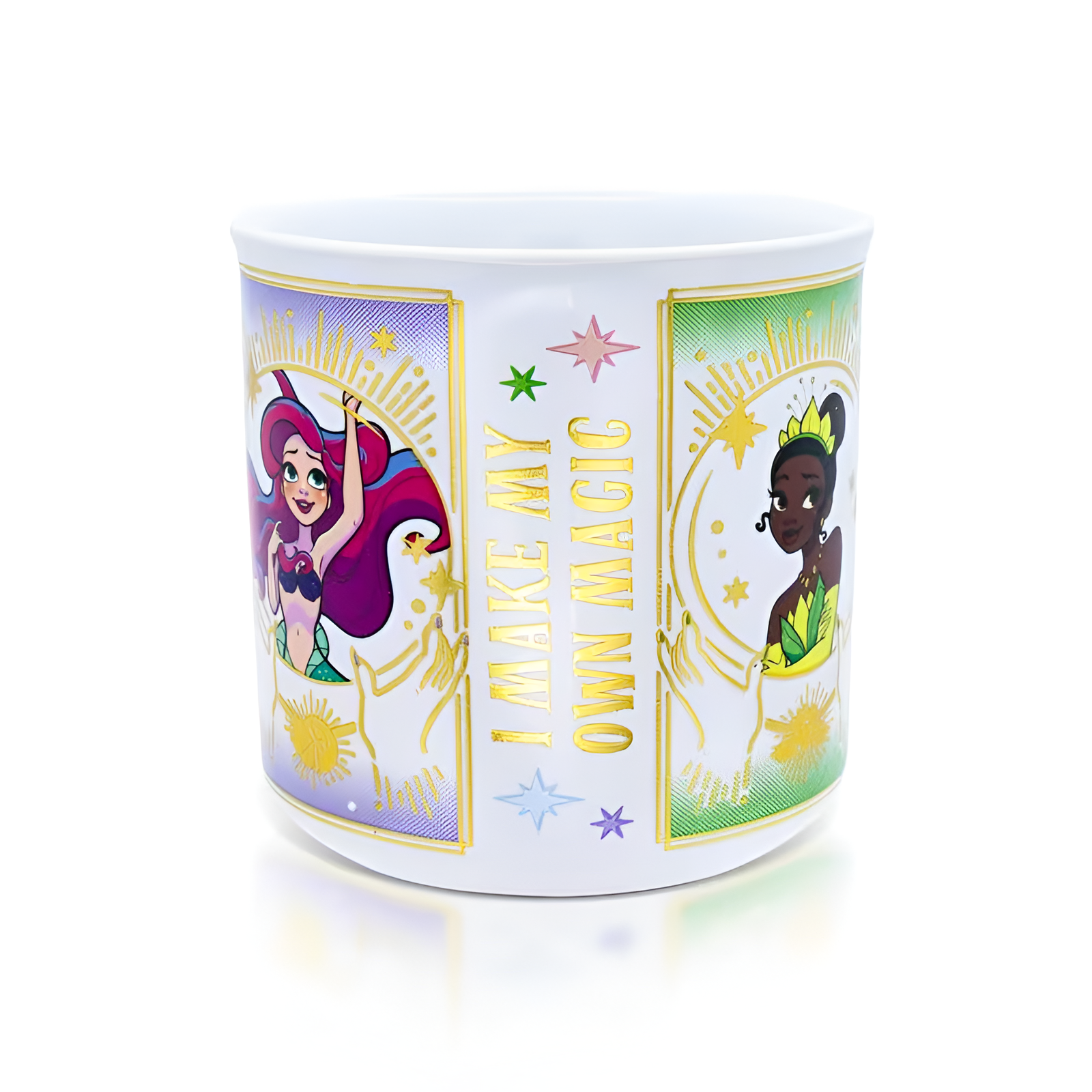 Princess “I Make My Own Magic” 20oz Foil Ceramic Mug Cute Coffee Cup