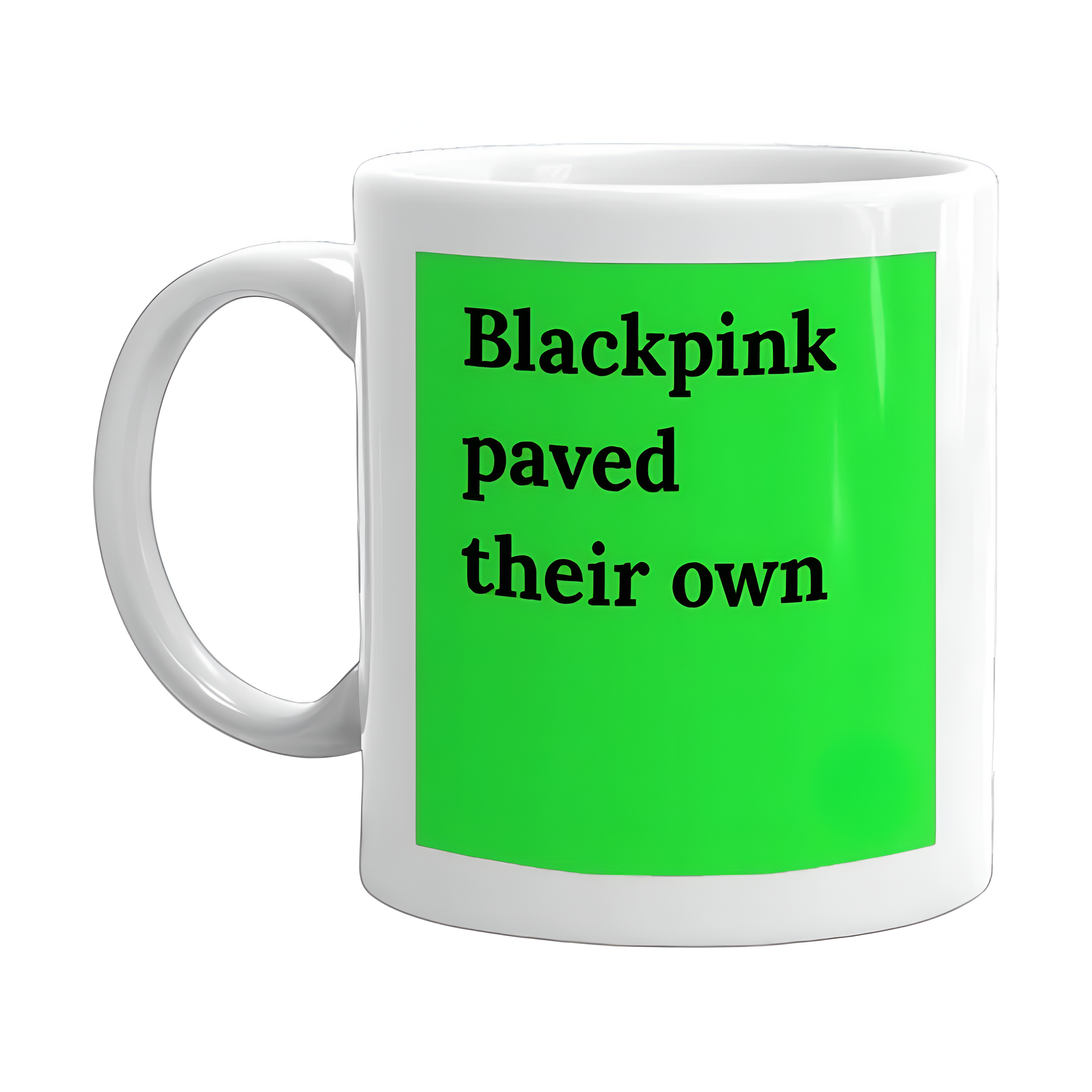 Black PinkCeramic Coffee Mug For Music Fans