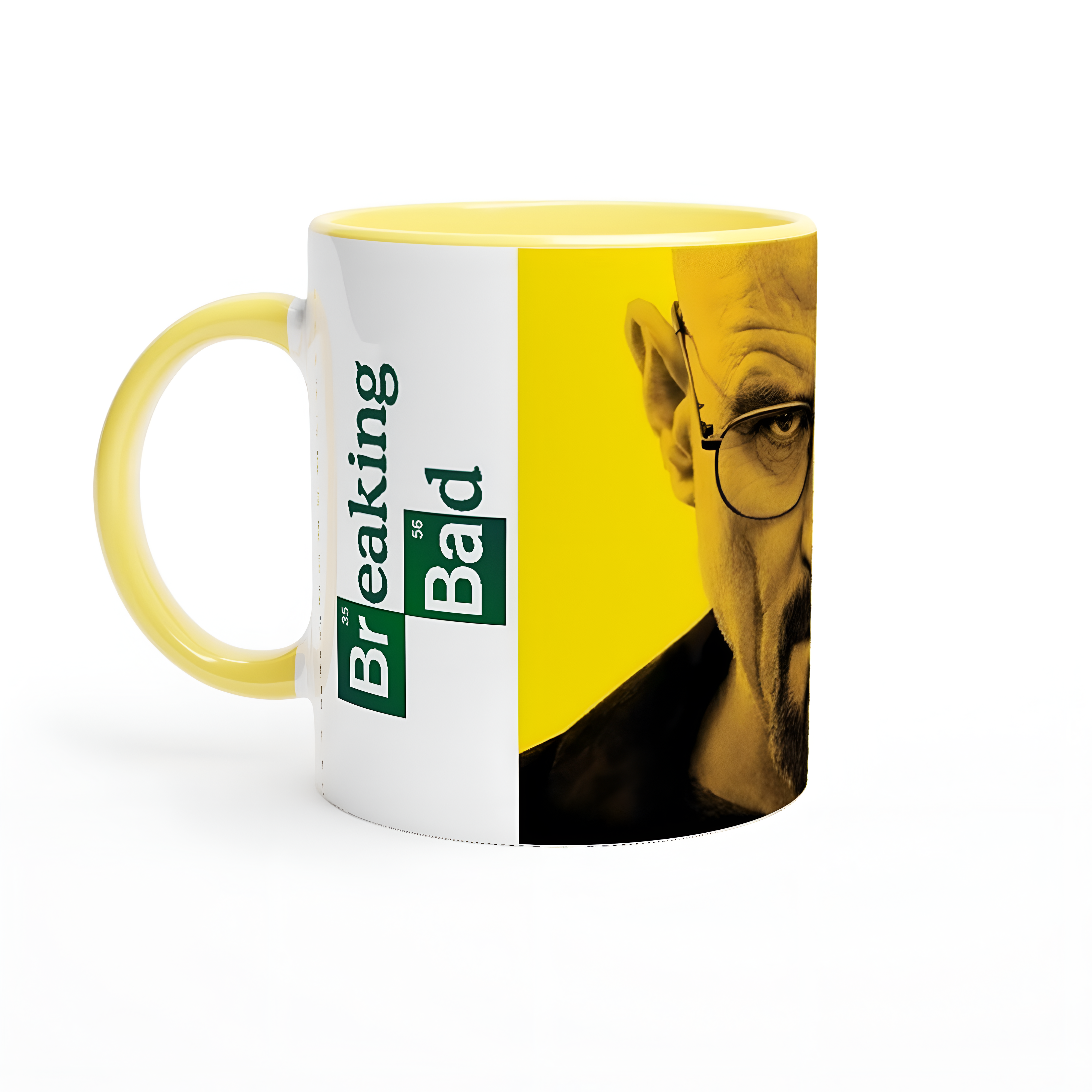 Breaking Bad Tribute Portrait Quote Printed Mug