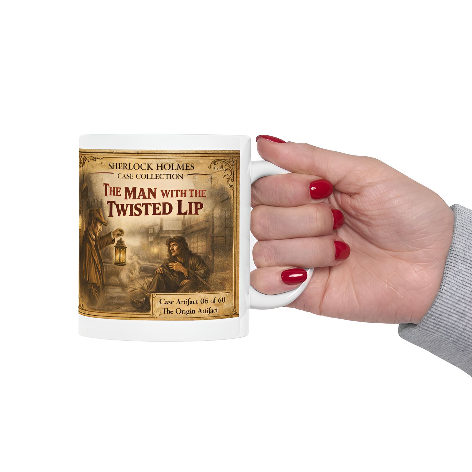 Sherlock Holmes Case 06 Detective Quote Mug