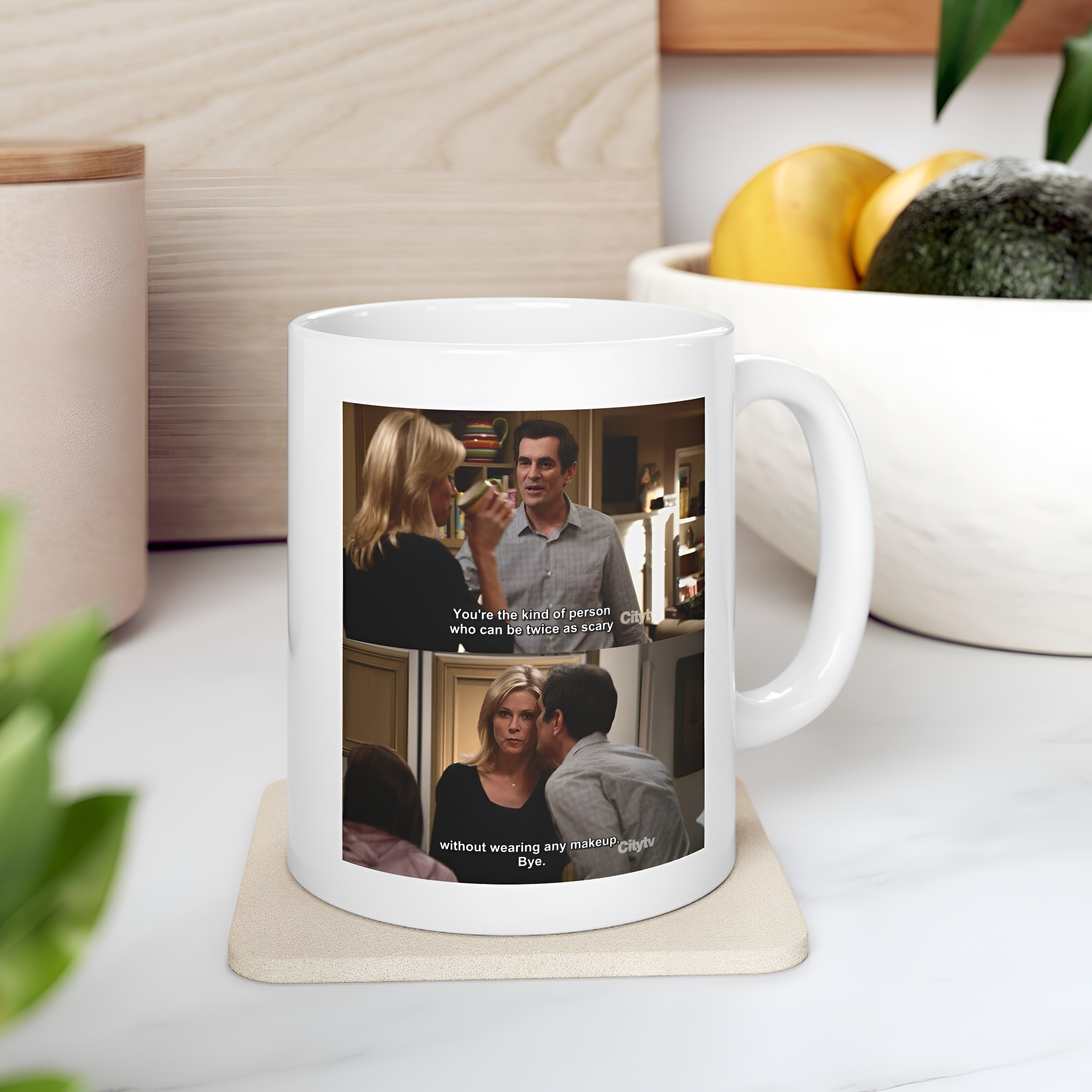 Modern Family Claire & Phil Funny Quotes Ceramic Mug