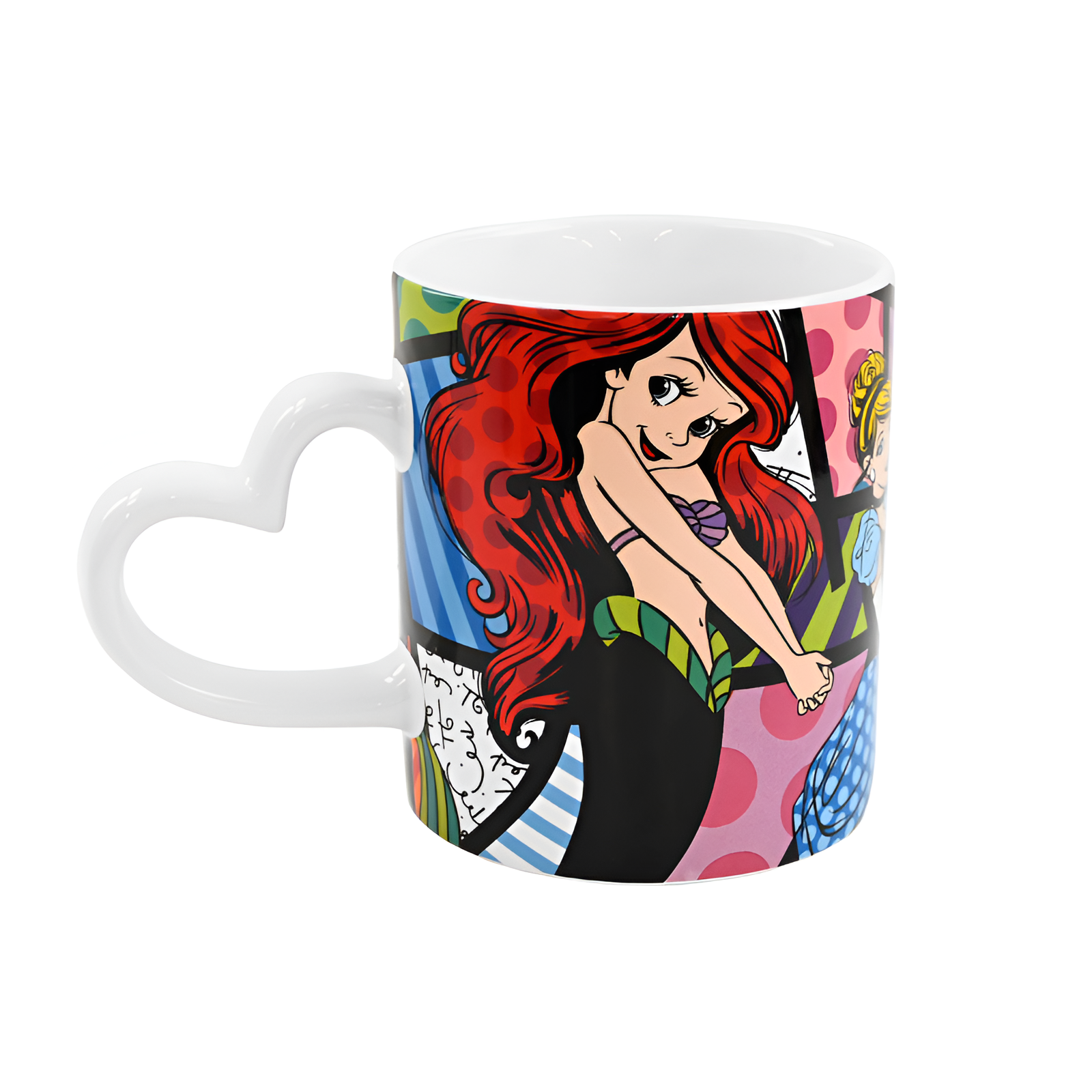 Britto Disney Princess Mug Stylish Artistic Tea and Coffee Cup Gift