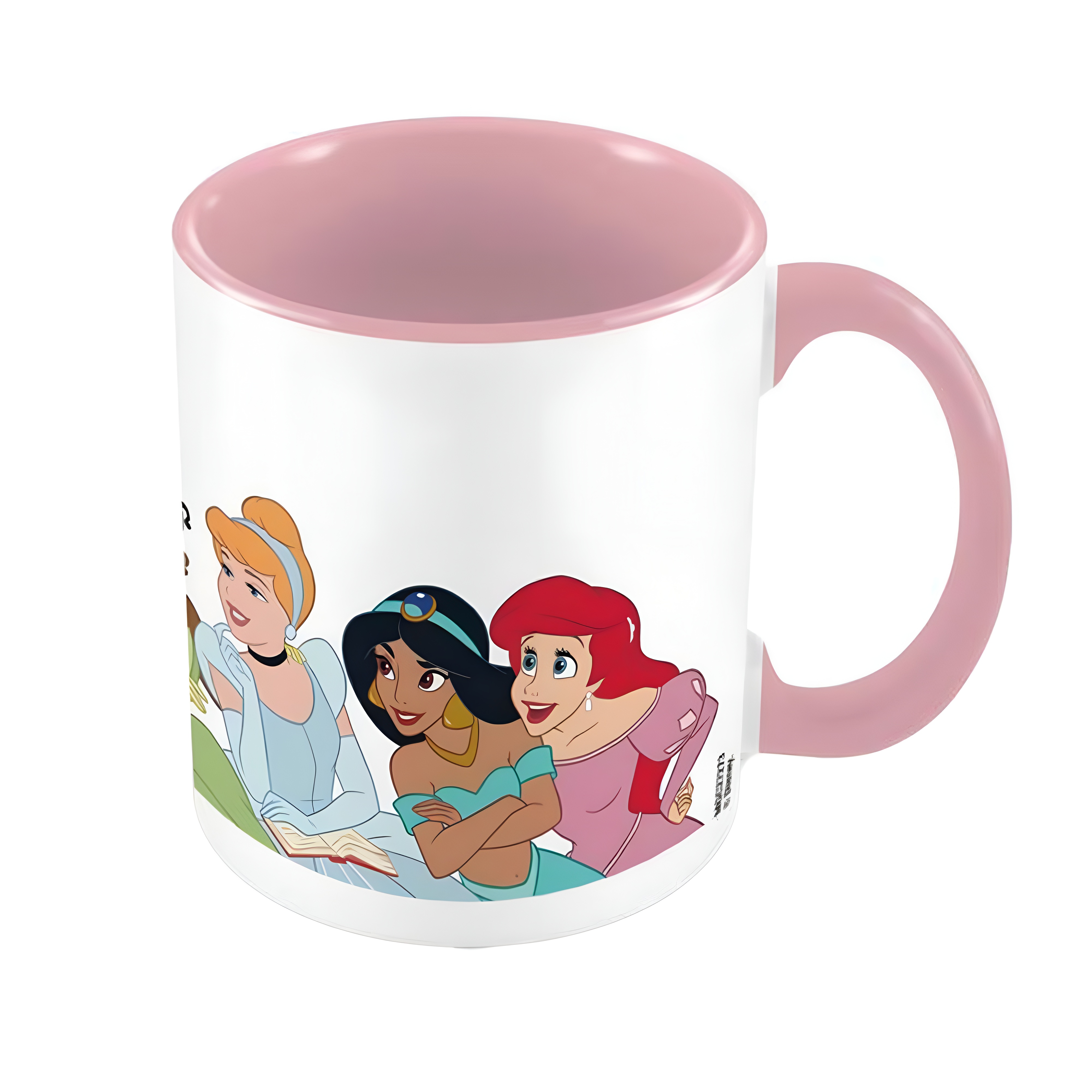 Princess Characters Coffee Cup Adorable Ceramic Mug Gift for Girls