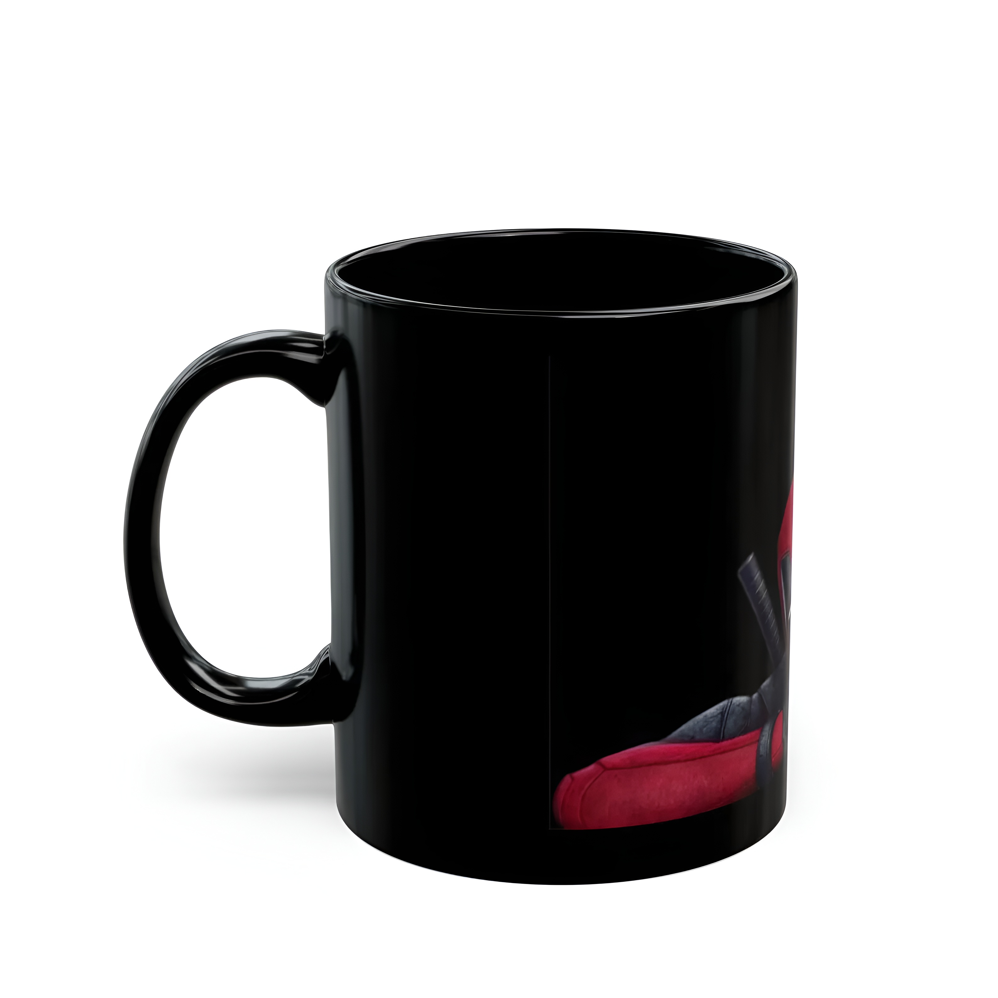 Marvel Deadpool Black Coffee Mug Funny Ceramic Tea and Coffee Cup