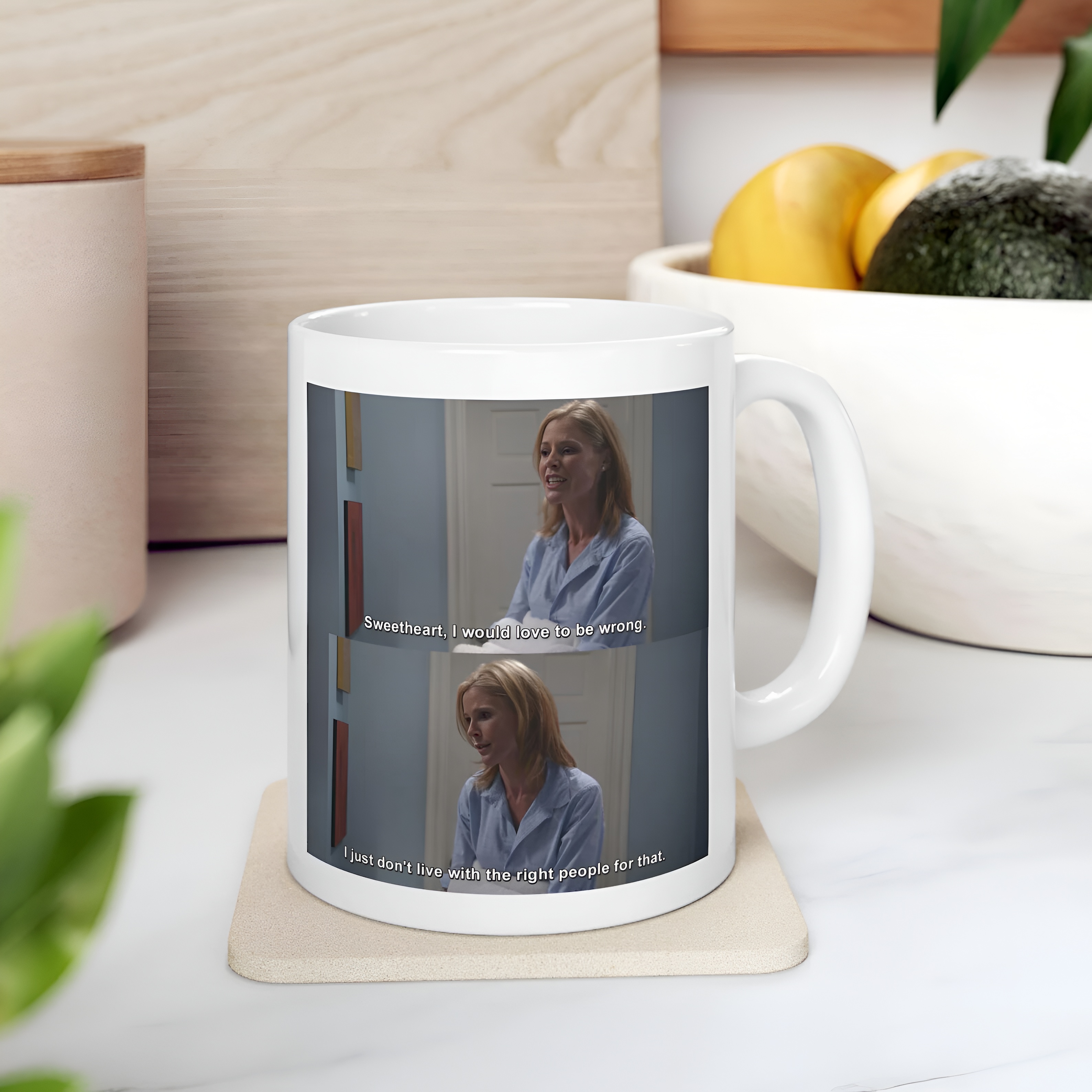 Modern Family Claire Id love to be wrong Ceramic Mug