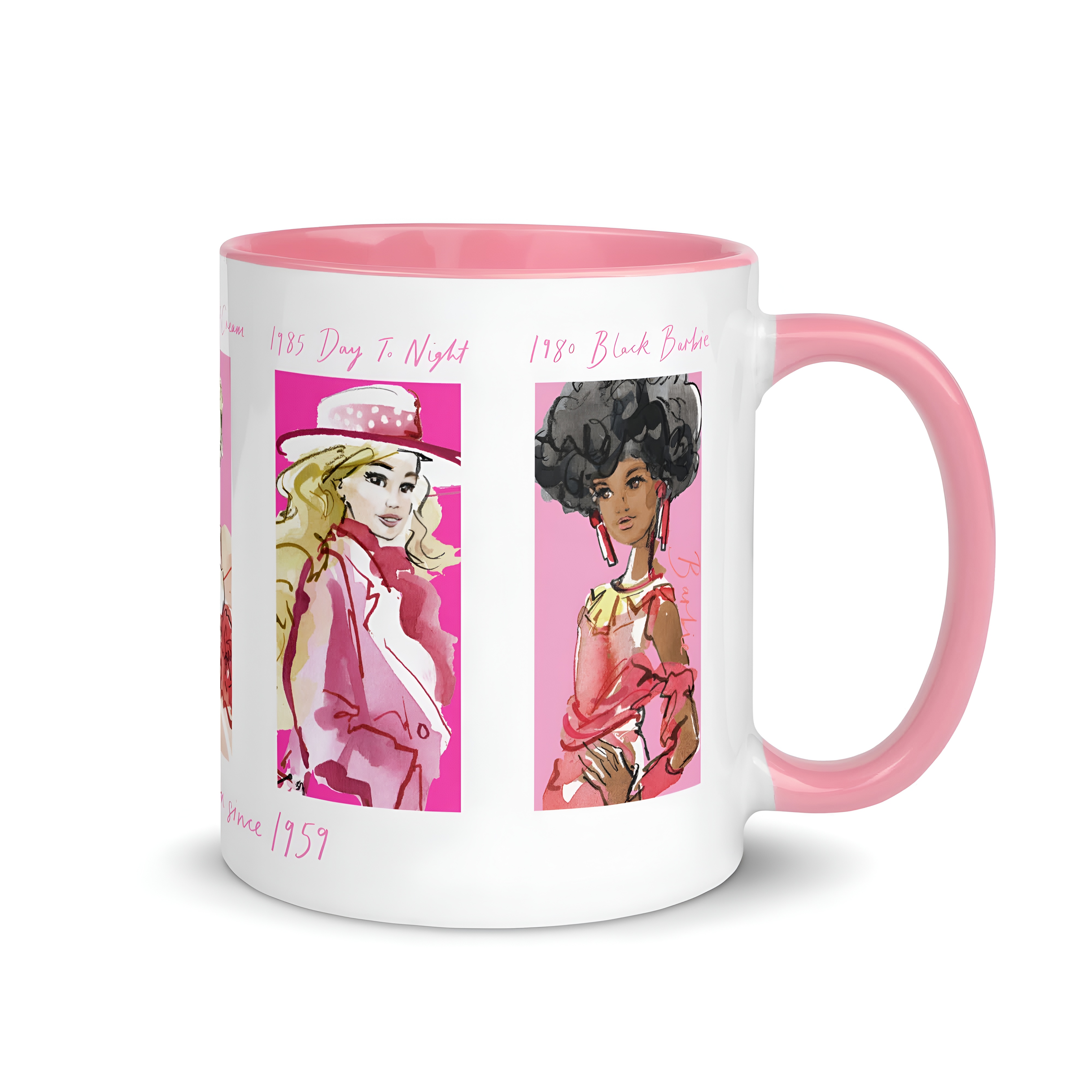 Barbie Style Icon White Coffee Mug Premium Ceramic Tea Cup