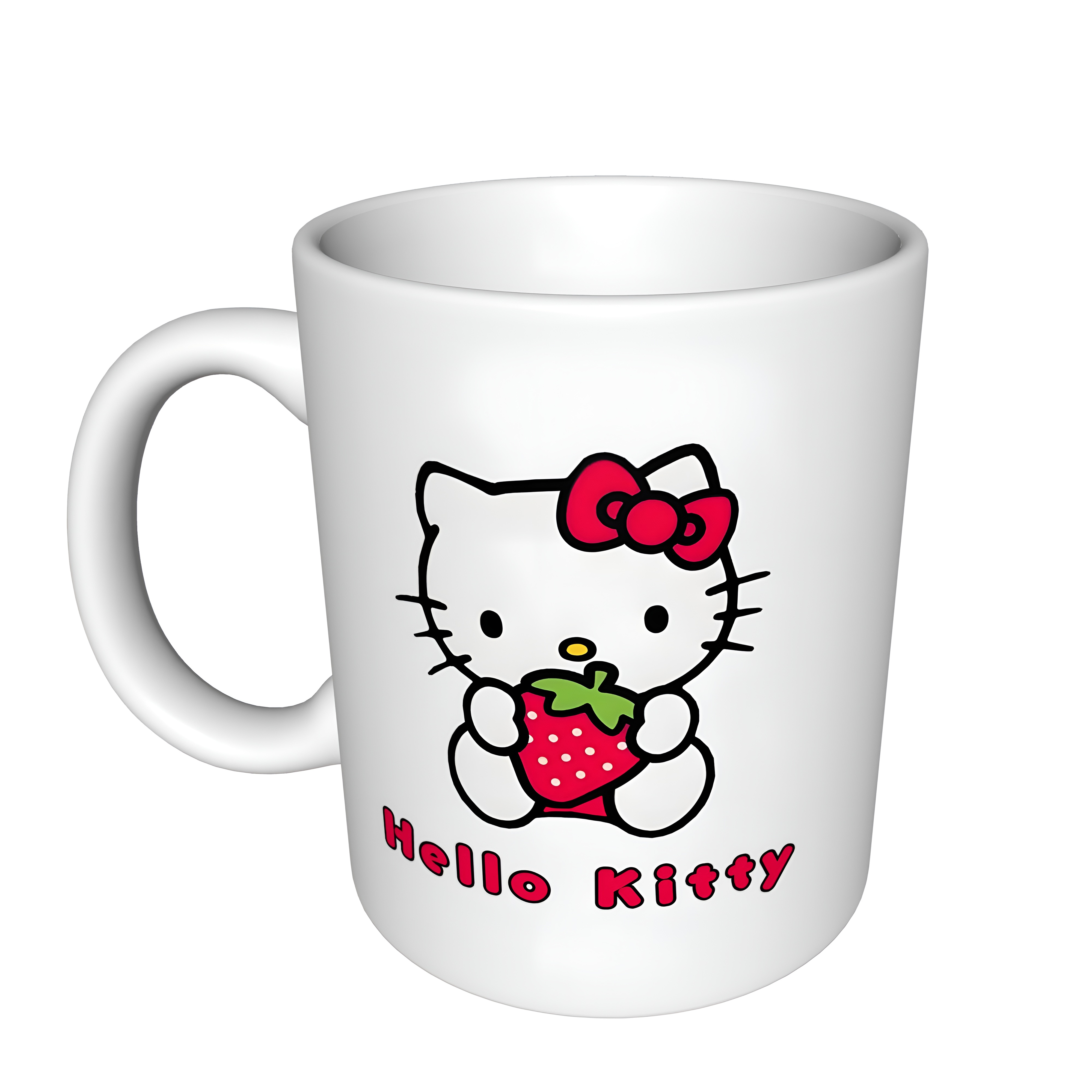 Hello Kitty Ceramic Coffee Mug Sanrio Handmade Stoneware Tea Cup