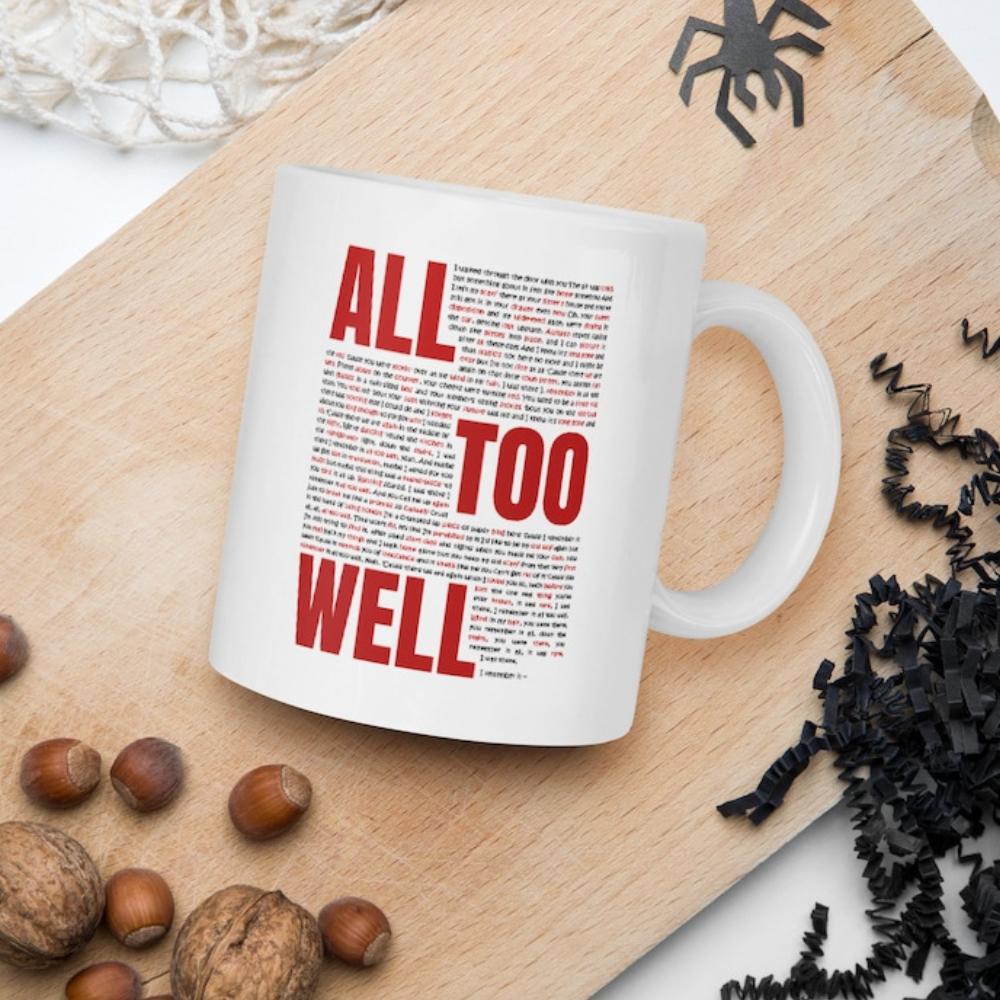All Too Well Lyrics Song - TayLor's Version Mug