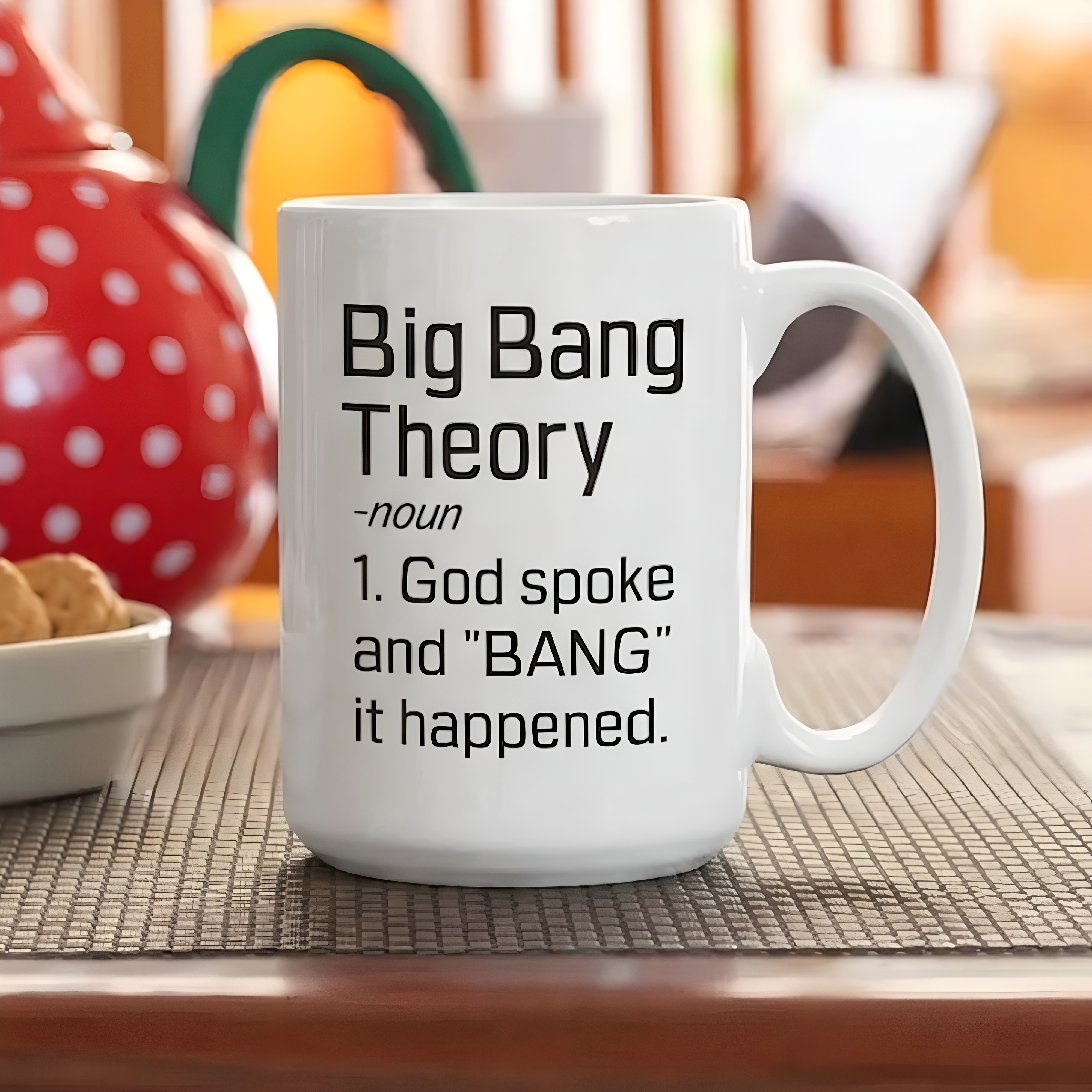 Big Bang Theory Linguistic Definition Ceramic Mug