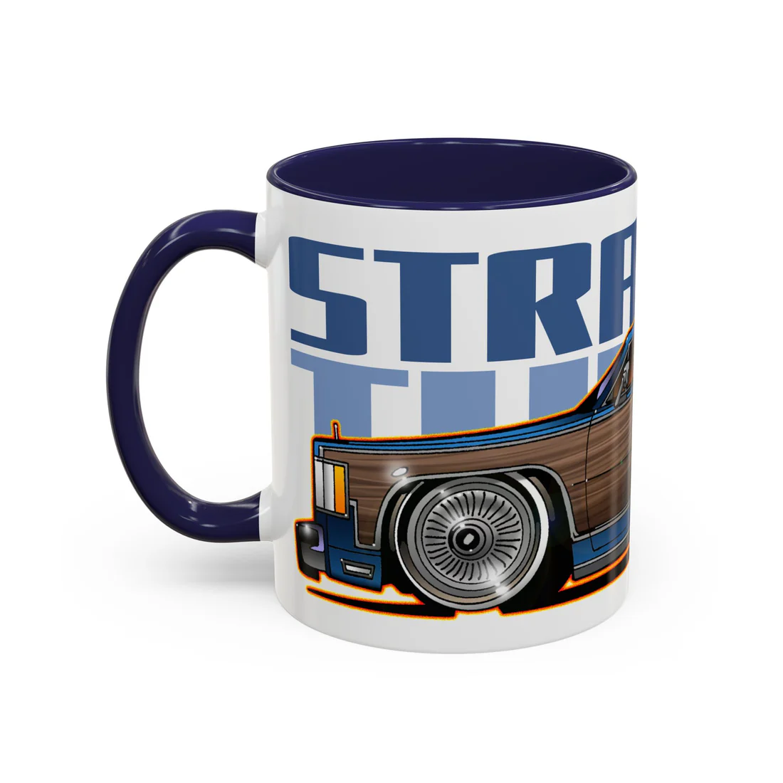 STRANGER THINGS Mercury Colony Park Wagon Collectible Fireball Art Coffee Mug 2 Sizes