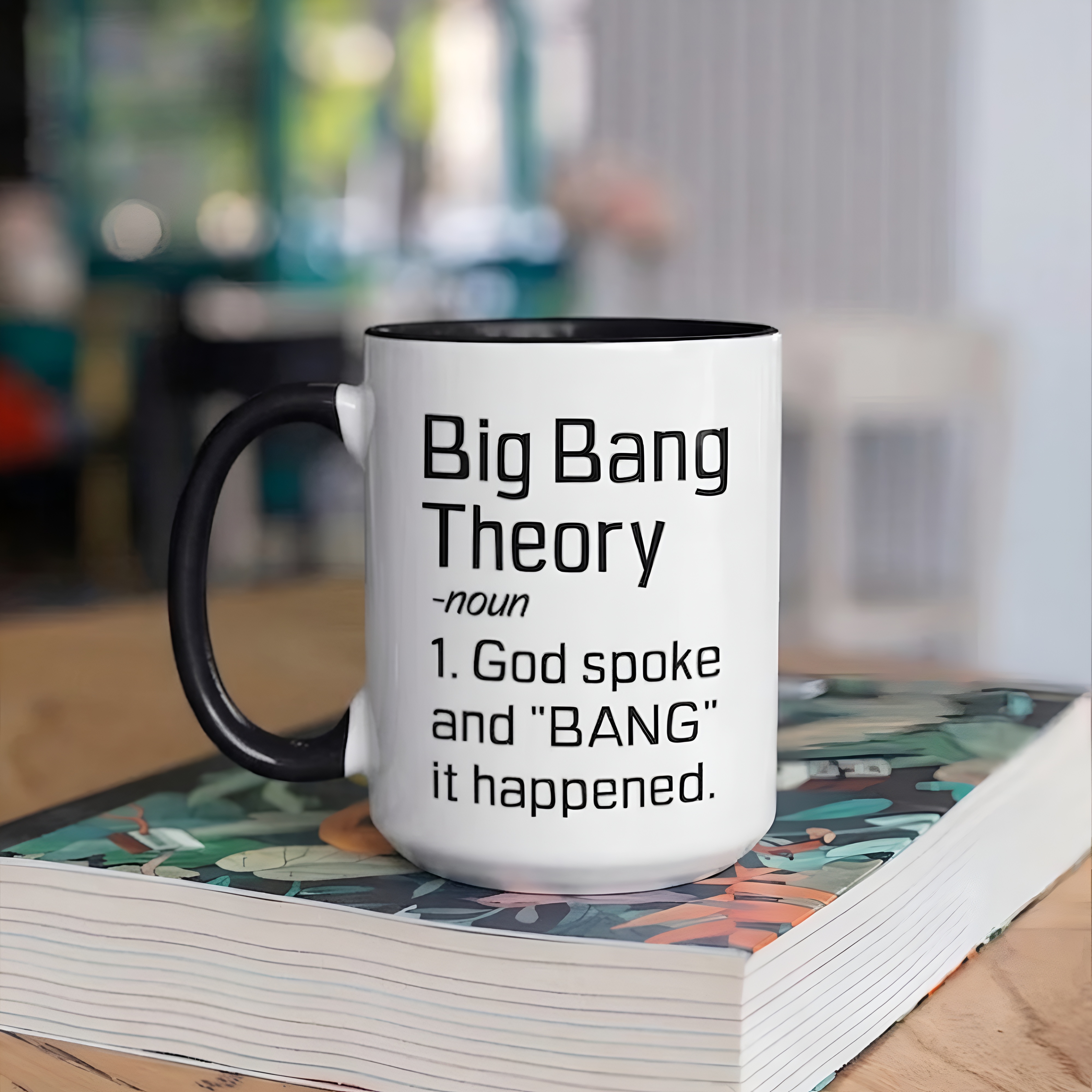 Big Bang Theory Linguistic Definition Ceramic Mug