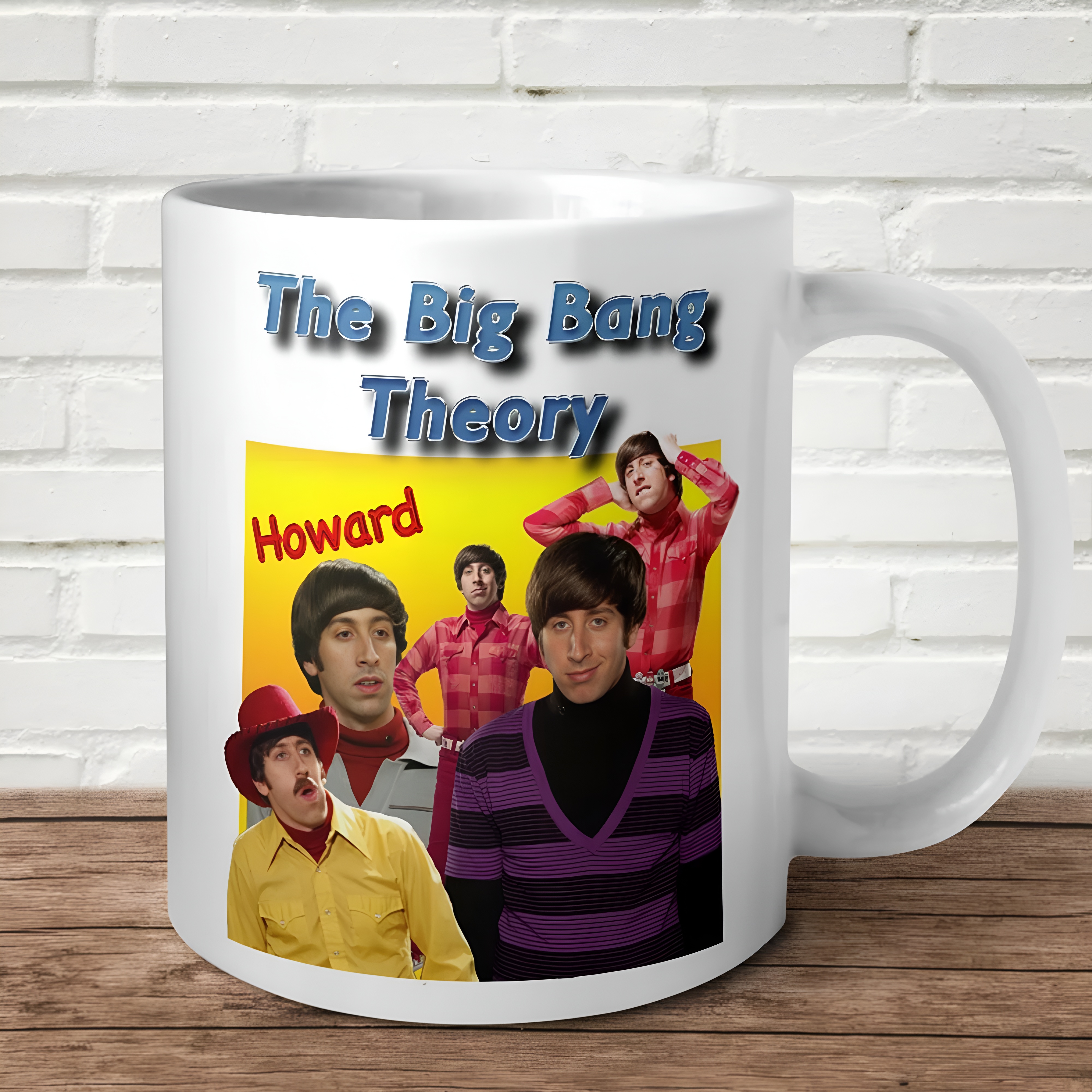 Howard Wolowitz Homage Mug Big Bang Theory Comedy Gift Birthday Present Science Nerd TV Show