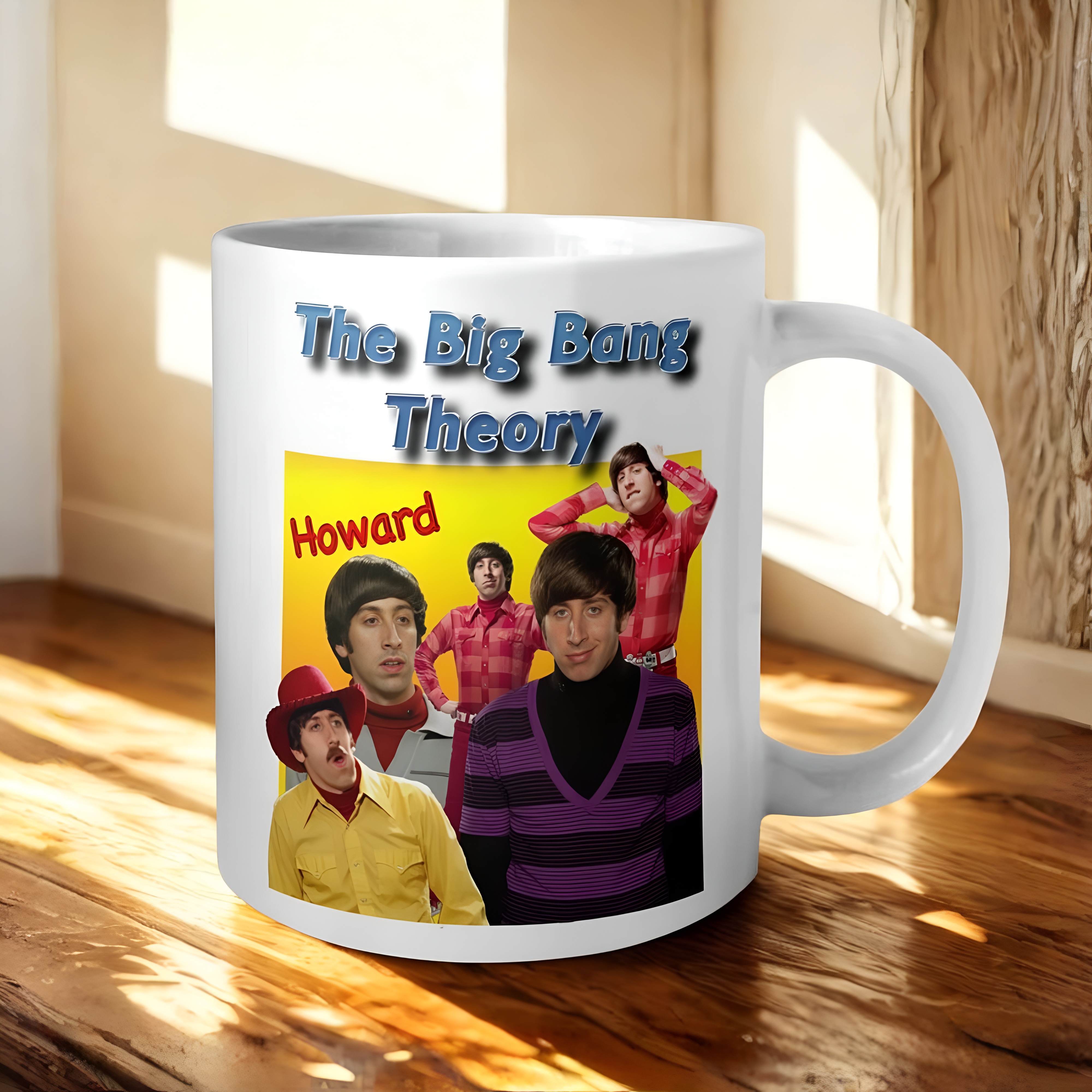 Howard Wolowitz Homage Mug Big Bang Theory Comedy Gift Birthday Present Science Nerd TV Show
