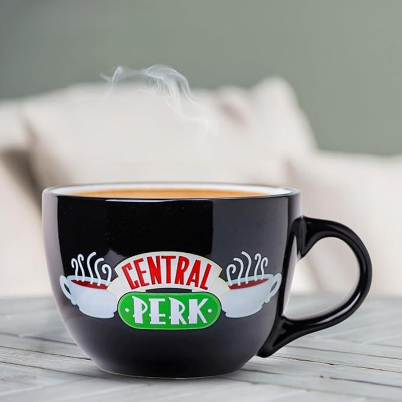 Silver Buffalo FRIENDS Central Perk Black