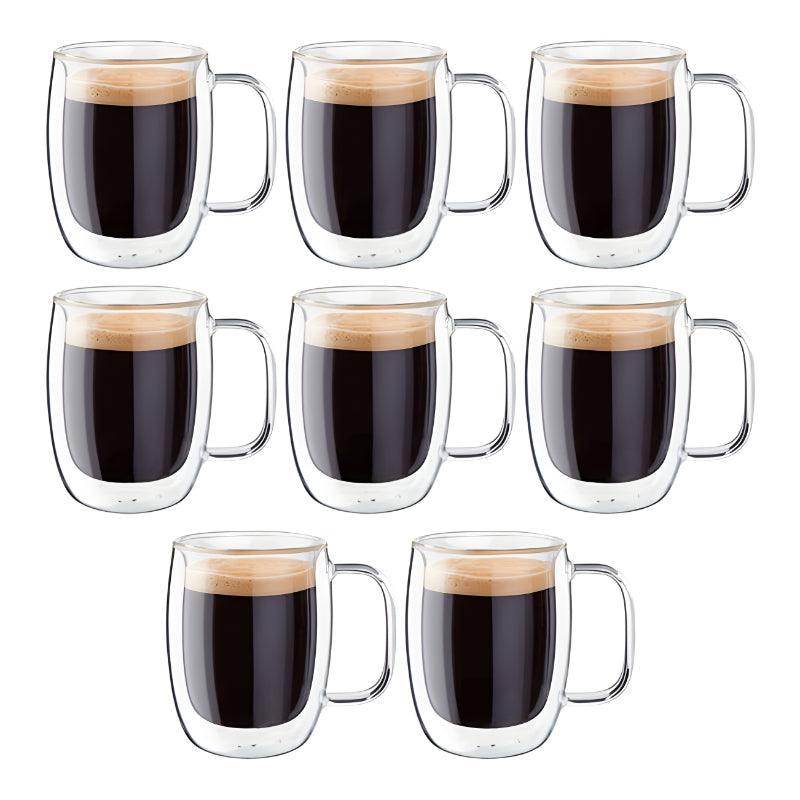 8 Piece Espresso Mug Set - Inspire Cups