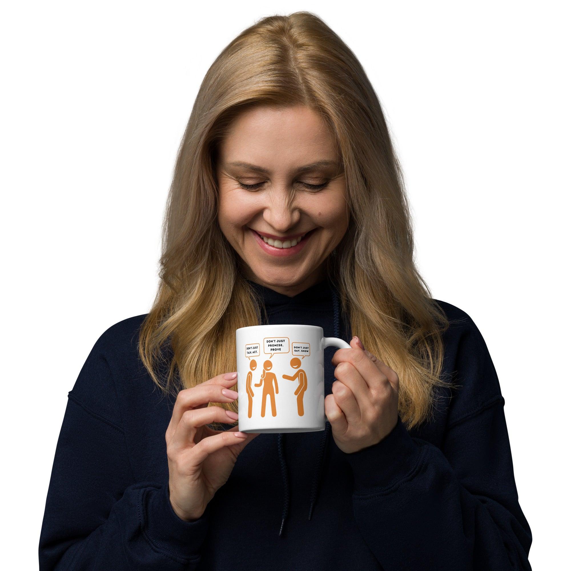 Action Reminder Ceramic Mug - Inspire Cups