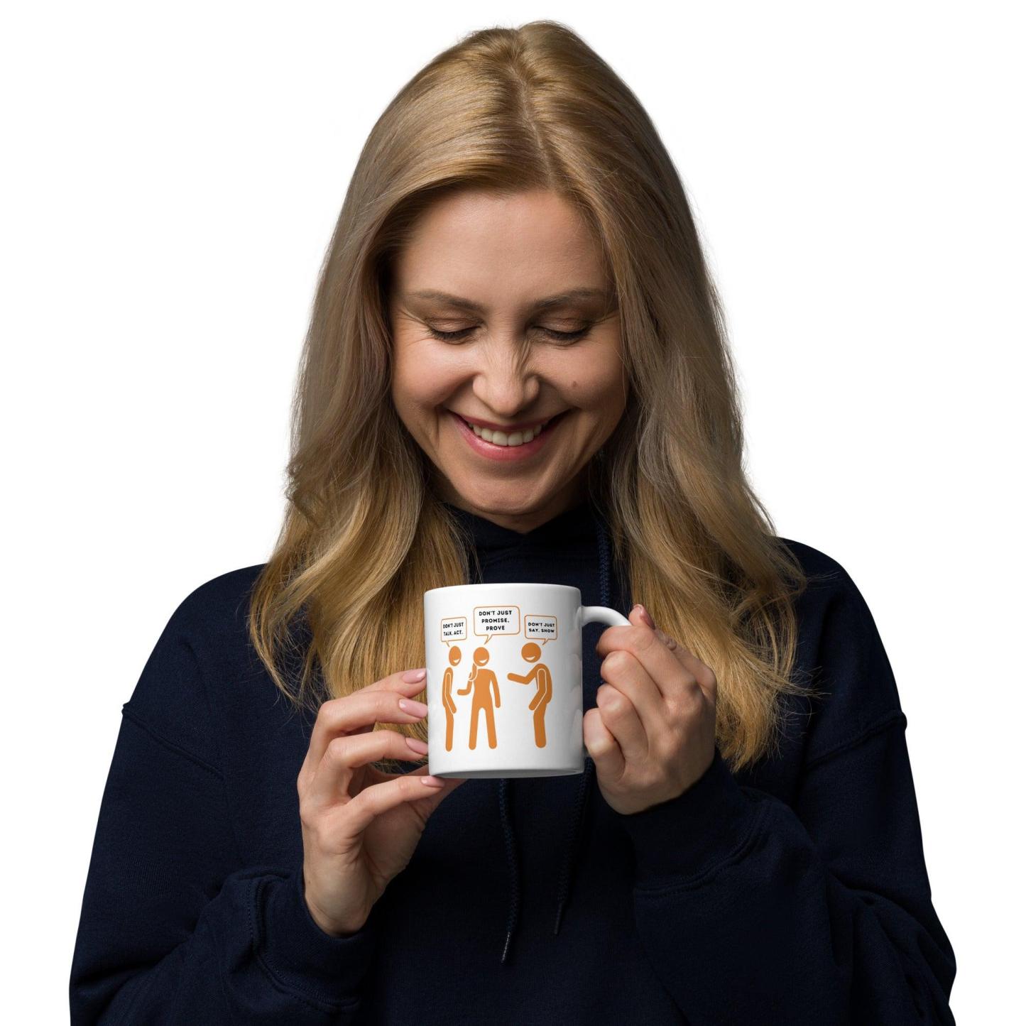 Action Reminder Ceramic Mug - Inspire Cups