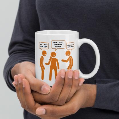 Action Reminder Ceramic Mug - Inspire Cups