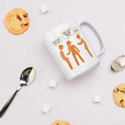 Action Reminder Ceramic Mug - Inspire Cups
