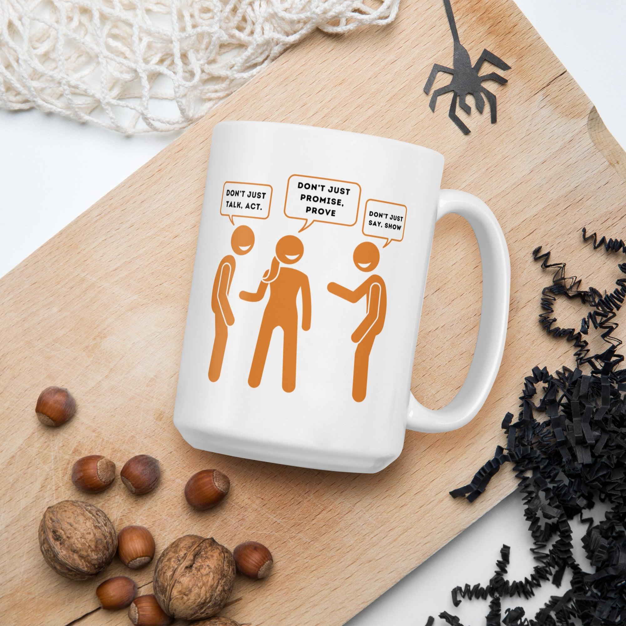 Action Reminder Ceramic Mug - Inspire Cups