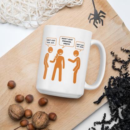 Action Reminder Ceramic Mug - Inspire Cups