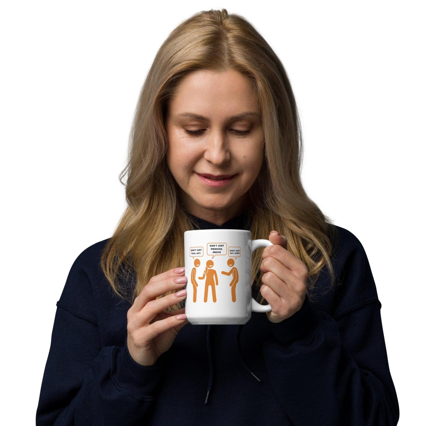 Action Reminder Ceramic Mug - Inspire Cups