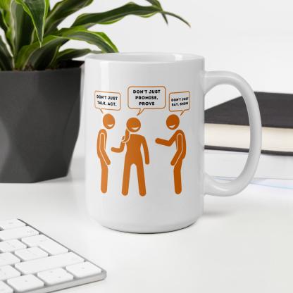 Action Reminder Ceramic Mug - Inspire Cups