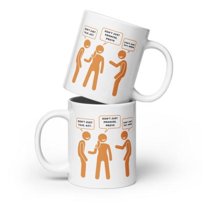 Action Reminder Ceramic Mug - Inspire Cups