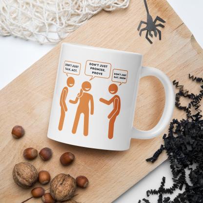 Action Reminder Ceramic Mug - Inspire Cups