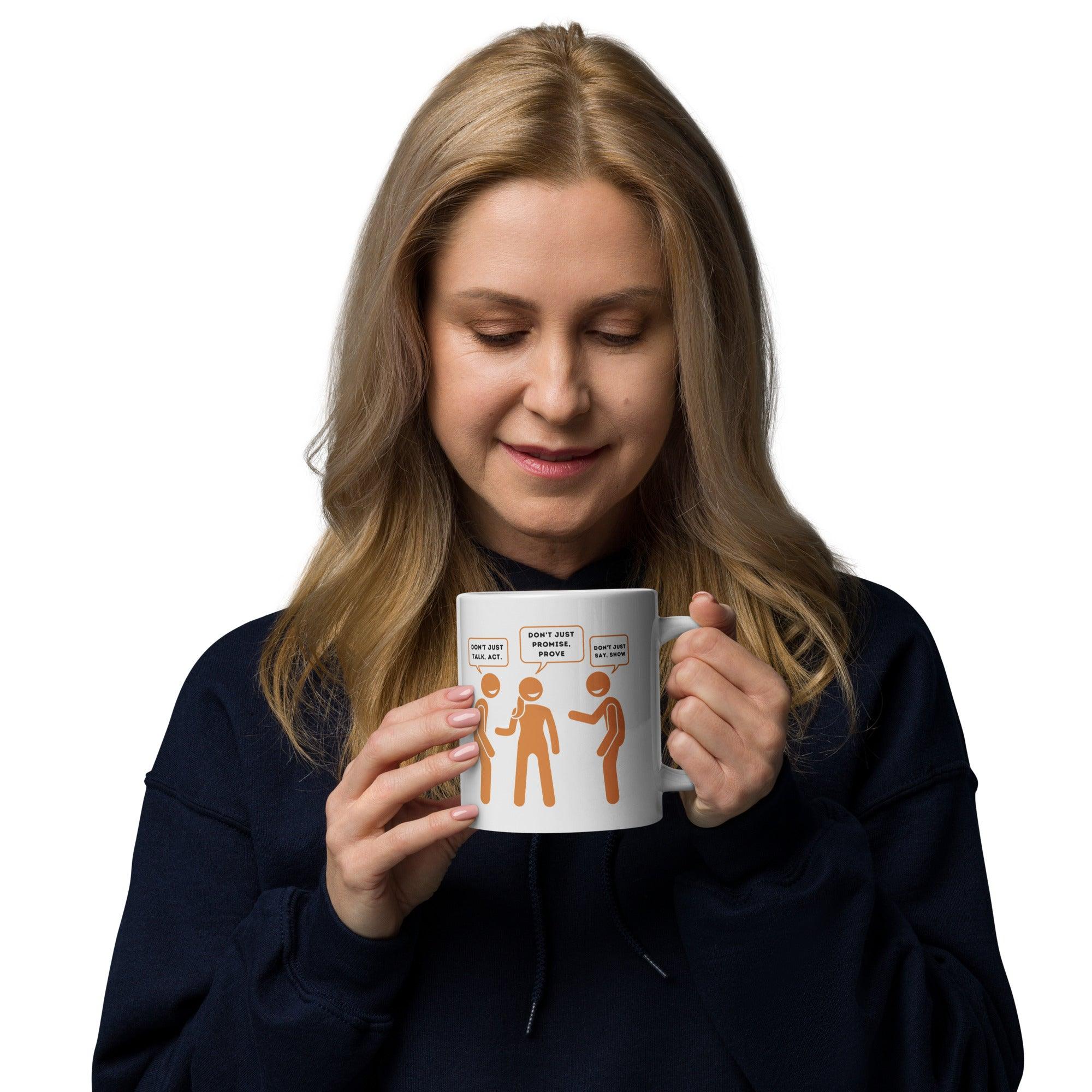 Action Reminder Ceramic Mug - Inspire Cups