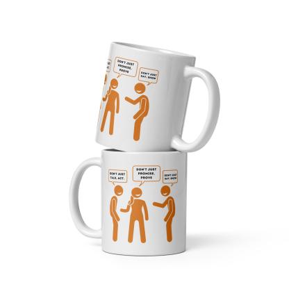 Action Reminder Ceramic Mug - Inspire Cups