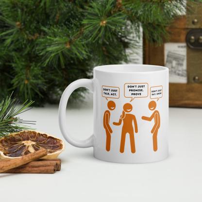 Action Reminder Ceramic Mug - Inspire Cups